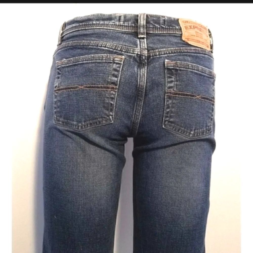 Express Denim Jeans Bootcut Blue